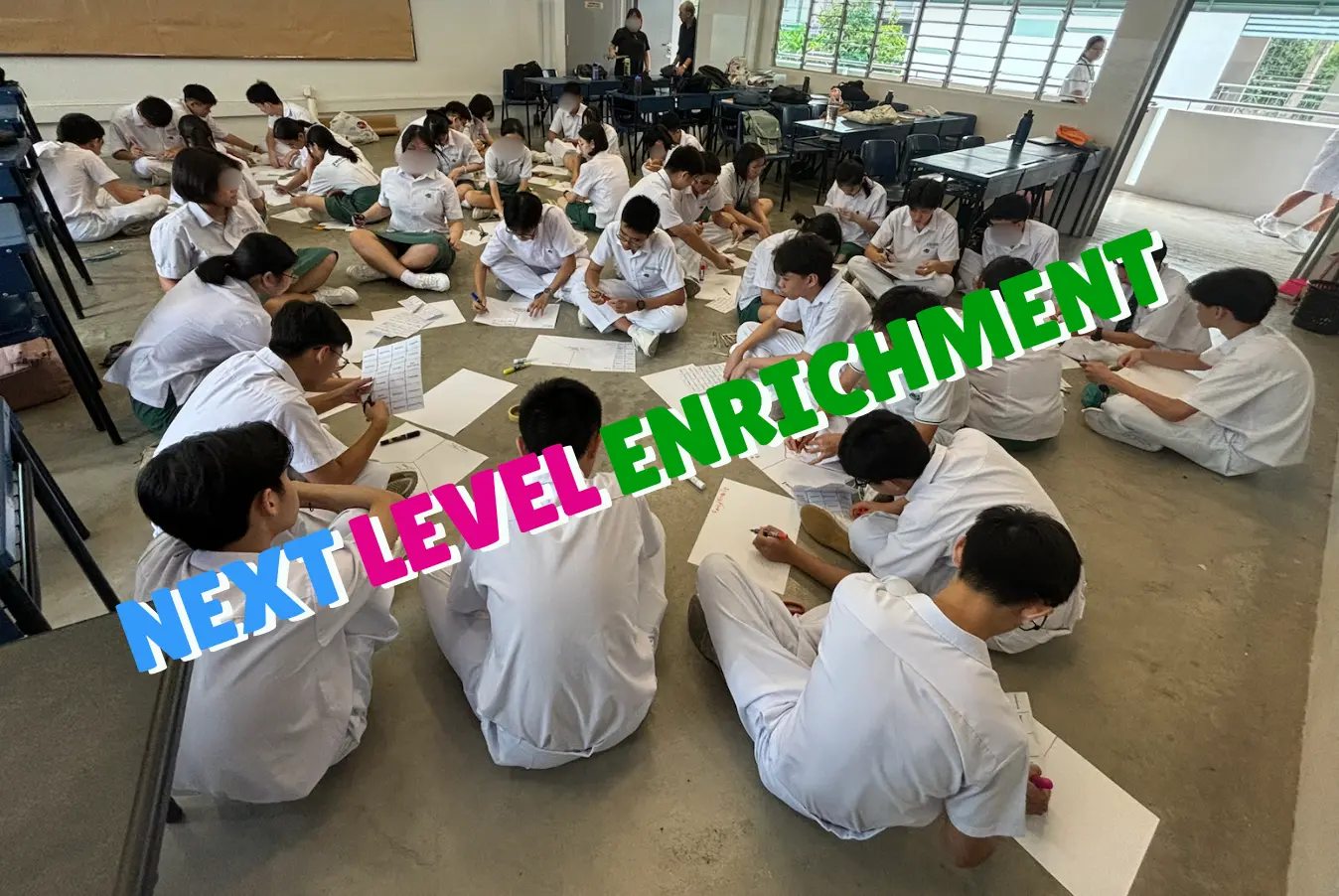 Students at Next Level Education